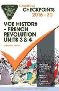 Cambridge Checkpoints VCE French Revolution 2016-21 and QuizMeMore (Cambridge Checkpoints)