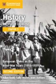 History for the IB Diploma Paper 3 : European States in the Interwar Years (1918-1939) (Cambridge Resources for the Ib Diploma) （2ND）