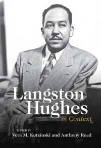 ラングストン・ヒューズ研究のコンテクスト<br>Langston Hughes in Context (Literature in Context)