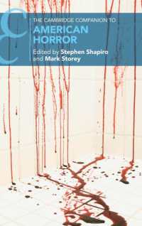 ケンブリッジ版　アメリカのホラー必携<br>The Cambridge Companion to American Horror (Cambridge Companions to Literature)