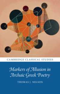 Markers of Allusion in Archaic Greek Poetry (Cambridge Classical Studies)