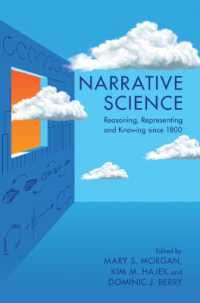 Narrative Science : Reasoning, Representing and Knowing since 1800