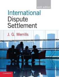 国際的紛争解決（第６版）<br>International Dispute Settlement （6TH）