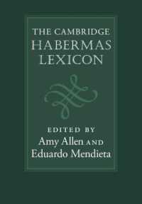 ケンブリッジ版　ハーバーマス事典<br>The Cambridge Habermas Lexicon