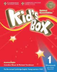 Kid's Box American English Updated Second edition (for updated Yle Exams) Level 1 Workbook with Online Resources （2 PCK PAP/）