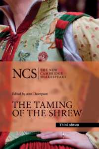 新ケンブリッジ版シェイクスピア『じゃじゃ馬ならし』（第３版）<br>The Taming of the Shrew (The New Cambridge Shakespeare) （3RD）