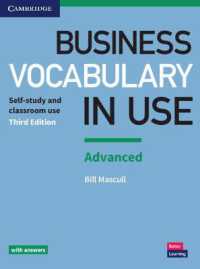 Business Vocabulary in Use Advanced Third edition Book with answers （3 CSM）