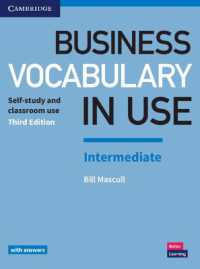Business Vocabulary in Use Intermediate Third edition Book with answers （3TH）