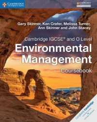 Cambridge IGCSE® and O Level Environmental Management Coursebook (Cambridge International Igcse)