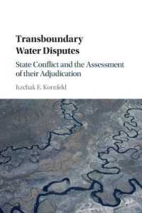 Transboundary Water Disputes : State Conflict and the Assessment of their Adjudication