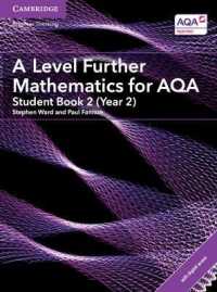 A Level Further Mathematics for AQA Student Book 2 (Year 2) with Digital Access (2 Years) (As/a Level Further Mathematics Aqa)