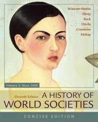 History of World Societies, Concise, Volume 2 -- Paperback / softback 〈2〉 （11st ed. 2）