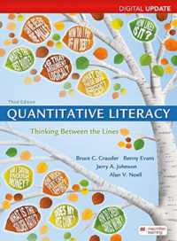 Quantitative Literacy, Digital Update : Thinking between the Lines （3RD）
