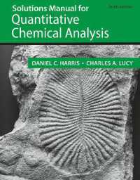 Student Solutions Manual for the 10th Edition of Harris 'Quantitative Chemical Analysis' （10TH）