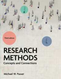Research Methods : Concepts and Connections （3RD）
