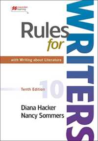 Rules for Writers with Writing about Literature (Tabbed Version) （10TH Spiral）