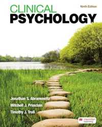 Clinical Psychology : A Scientific, Multicultural, and Life-Span Perspective （9TH）