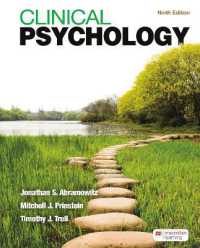 Clinical Psychology : A Scientific, Multicultural, and Life-Span Perspective （9TH）