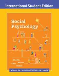 社会心理学（第６版・テキスト）<br>Social Psychology （6TH）