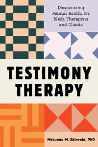 Testimony Therapy : Decolonizing Mental Health for Black Therapists and Clients