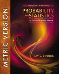 Probability and Statistics for Engineering and the Sciences, International Metric Edition -- Paperback / softback （9 ed）