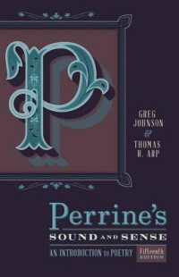 Perrine's Sound & Sense : An Introduction to Poetry （15TH）