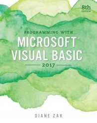 Programming with Microsoft Visual Basic 2017 （8TH）