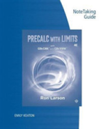 Note Taking Guide for Larson's Precalculus with Limits, 4th -- Paperback / softback （4 Revised）