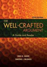 The Well-Crafted Argument : A Guide and Reader （6 PCK PAP/）