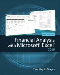 Financial Analysis with Microsoft� Excel� 2016，
