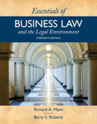 Essentials of Business Law and the Legal Environment （13TH）