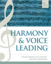 和声と運声法（第５版）<br>Harmony and Voice Leading （5TH）