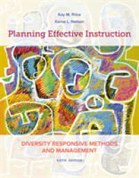 Planning Effective Instruction : Diversity Responsive Methods and Management （6TH）