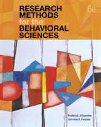 Research Methods for the Behavioral Sciences （6 Reprint）