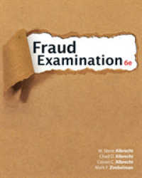 不正調査（テキスト・第６版）<br>Fraud Examination （6TH）