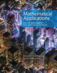 Mathematical Applications for the Management, Life, and Social Sciences （12TH）