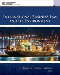 Bundle: International Business Law and Its Environment, 10th + Mindtap Business Law, 1 Terms (6 Months) Printed Access Card （10TH）