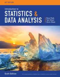 Introduction to Statistics and Data Analysis, APÂ® Edition （6TH）