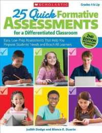 25 Quick Formative Assessments for a Differentiated Classroom, 2nd Edition （2ND）