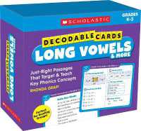 Decodable Cards: Long Vowels & More : Just-Right Passages That Target & Teach Key Phonics Concepts