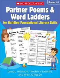 Partner Poems & Word Ladders for Building Foundational Literacy Skills: Grades 1-3