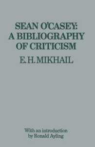 Sean O'casey : A Bibliography of Criticism
