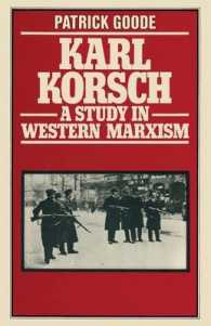 Karl Korsch : A Study in Western Marxism