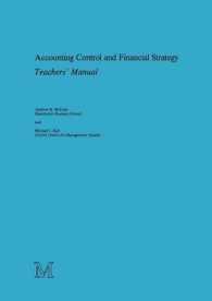 Accounting Control and Financial Strategy : Teachers' Manual