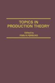 Topics in Production Theory (Scandinavian Journal of Economics)