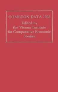 Comecon Data 1985 (Vienna Institute for Comparative Economic Studies)