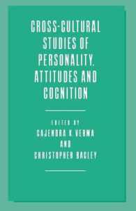 Cross-cultural Studies of Personality, Attitudes and Cognition