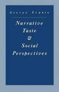 Narrative Taste and Social Perspectives : The Matter of Quality