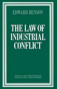 The Law of Industrial Conflict (Industrial Relations in Practice)