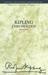 A Kipling Chronology (Author Chronologies)